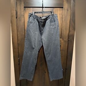 Jones New York Sport Dark Gray women’s 18 shape control Stretch Jeans charcoal